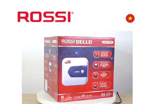 Bình Nóng Lạnh Rossi Dello RDO-20SQ 20L Vuông