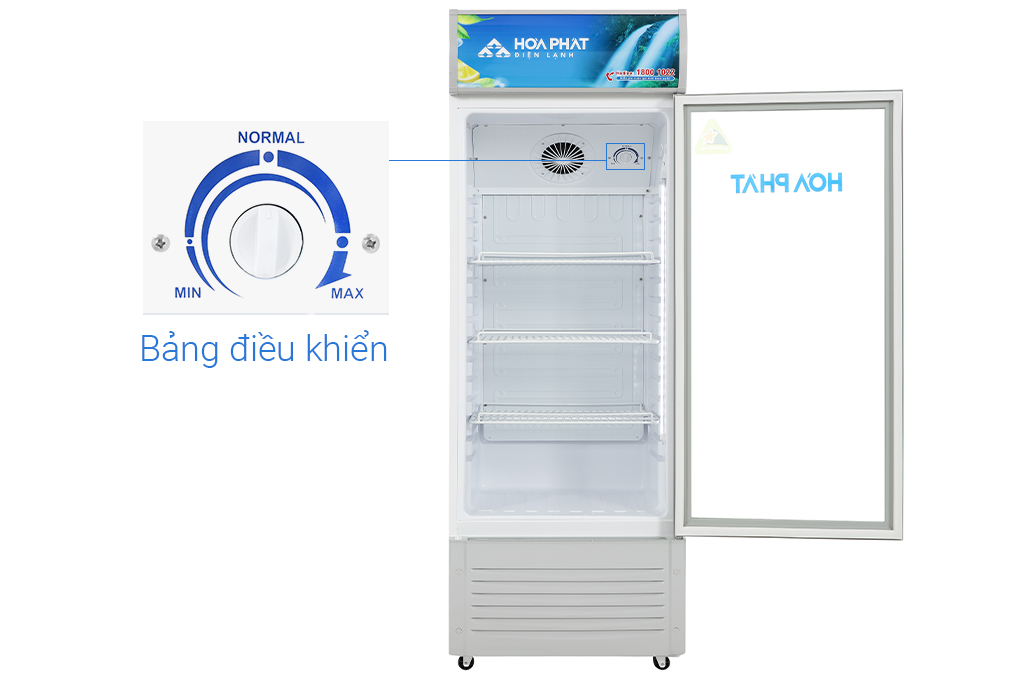 Tủ mát Hòa Phát 195 Lít HSC 550F1R1