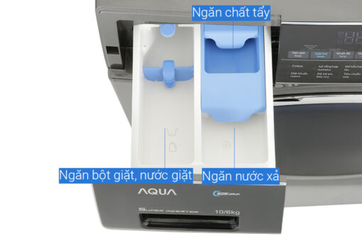 Máy giặt sấy Aqua Inverter 10 kg AQD-AH1000G.PS