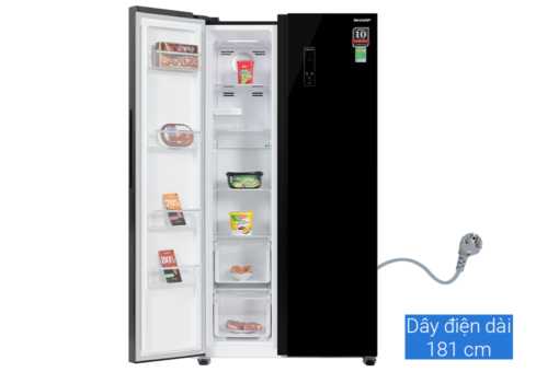 Tủ lạnh Sharp Inverter 532 lít SJ-SBX530VG-BK