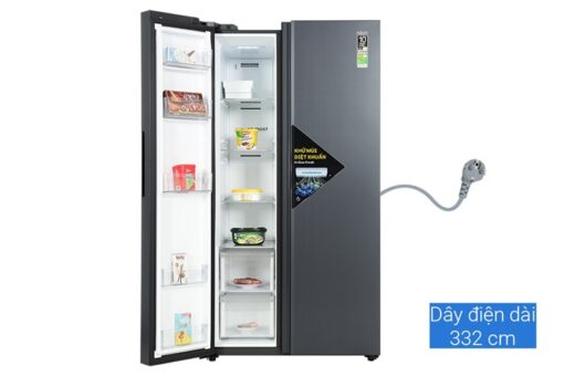 Tủ lạnh Aqua Inverter 646 lít AQR-S682XA.SLB