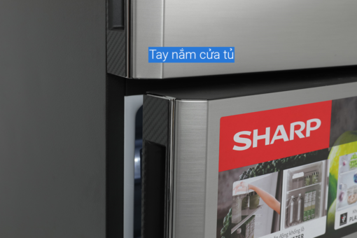 Tủ lạnh Sharp Inverter 360 lít SJ-XP382AE-SL