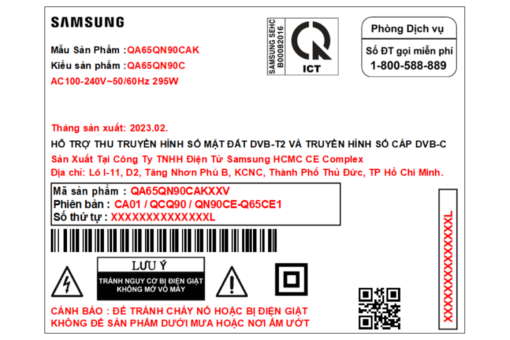 Smart Tivi Neo QLED 4K 65 inch Samsung 65QN90CA