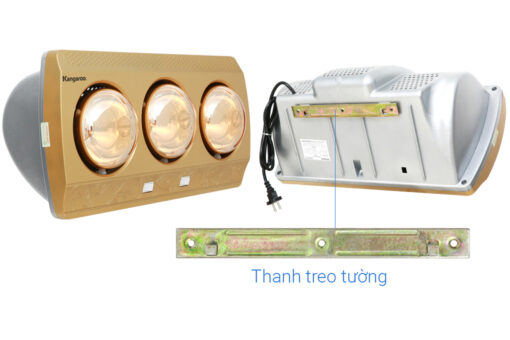 Đèn sưởi nhà tắm Kangaroo KG3BH01 825W