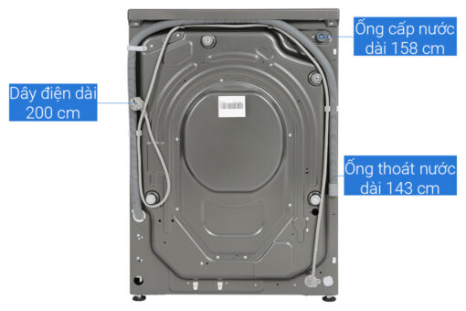 Máy giặt sấy Aqua Inverter 10 kg AQD-AH1000G.PS