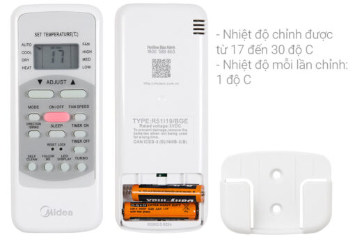 Máy lạnh Midea 1 HP MSAFG-10CRN8