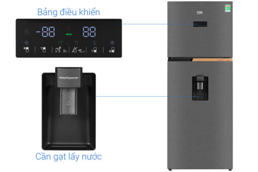 Tủ lạnh Beko Inverter 375 lít RDNT401I50VDS