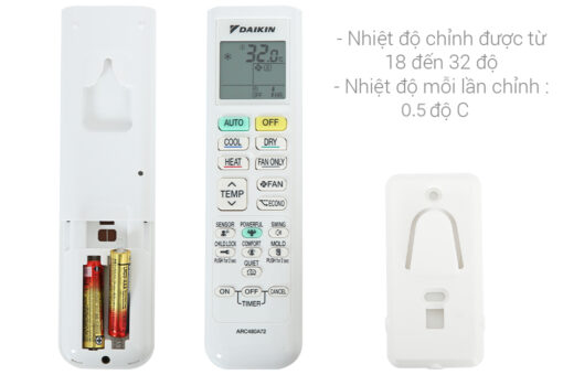 Máy lạnh 2 chiều Daikin Inverter 2 HP FTHF50XVMV