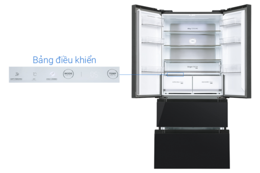 Tủ lạnh Toshiba Inverter 515 lít Multi Door GR-RF669WI-PGV(A9)-BG