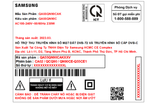 Smart Tivi Neo QLED 4K 55 inch Samsung 55QN90CA