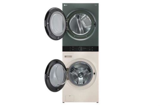 Tháp giặt sấy LG WashTower Inverter giặt 14 kg - sấy 10 kg WT1410NHEG