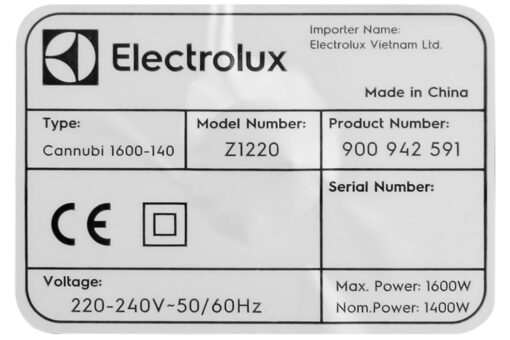 Máy hút bụi dạng hộp Electrolux Z1220
