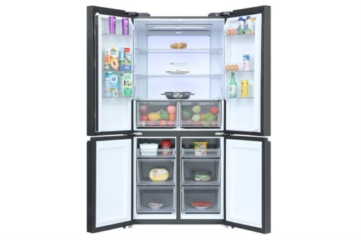 Tủ lạnh Aqua Inverter 660 lít Multi Door AQR-M727XA(GS)U1