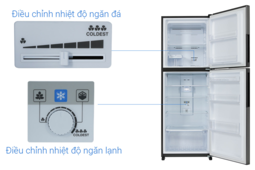 Tủ lạnh Sharp Inverter 330 lít SJ-XP352AE-DS