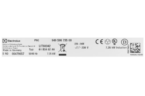 Bếp từ 3 vùng nấu lắp âm Electrolux LIT60342