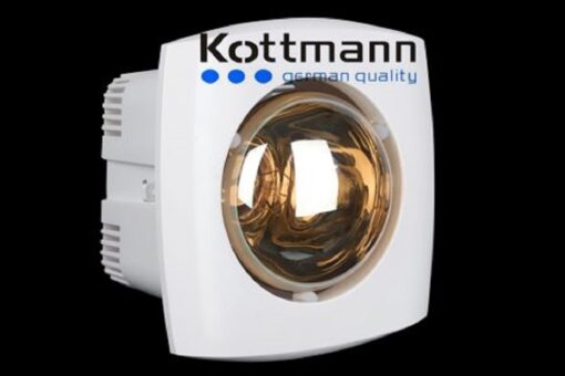 Đèn sưởi nhà tắm âm trần 1 bóng Kottmann K1A