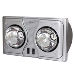 Đèn sưởi nhà tắm Hans 2 bóng - H2B
