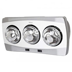 Đèn sưởi nhà tắm Hans 3 bóng - H3B