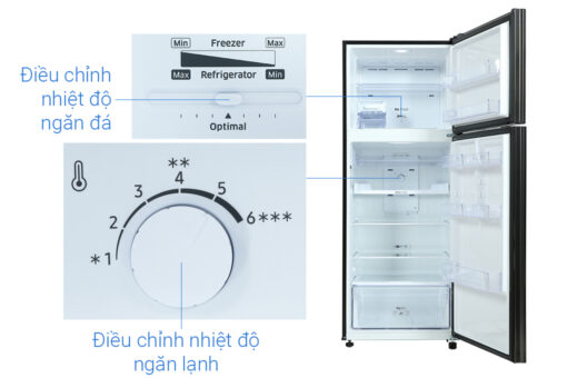 Tủ lạnh Samsung Inverter 460 Lít RT46K603JB1/SV