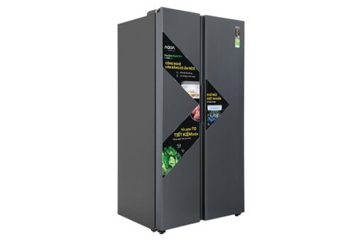 Tủ lạnh Aqua Inverter 646 lít AQR-S682XA.SLB