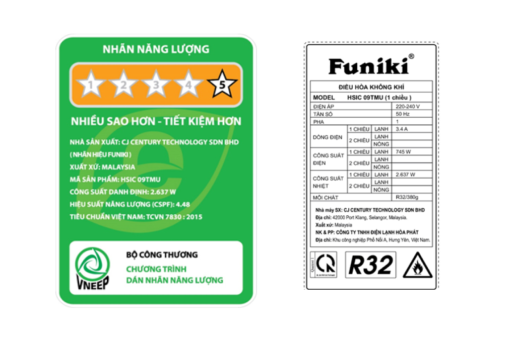 Điều hòa Funiki Inverter 9000 BTU HSIC09TMU