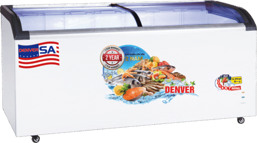 Tủ đông mặt kính cong Denver AS-1580K