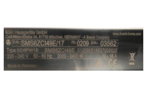 Máy rửa bát độc lập Bosch SMS6ZCI49E
