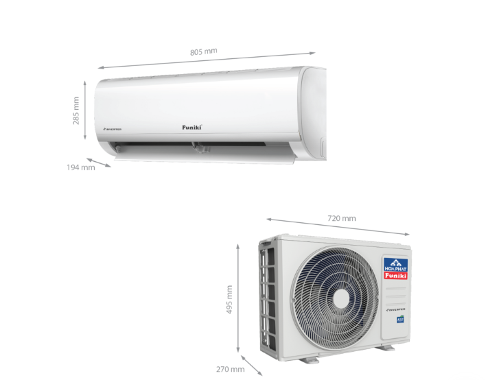 Điều hòa Funiki 2 chiều Inverter 9000BTU HIH09TMU