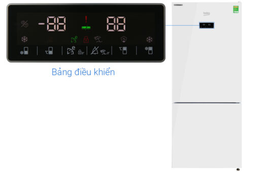 Tủ lạnh Beko Inverter 396 lít RCNT415E50VZGW