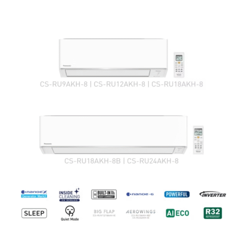 Điều hòa Panasonic 18000BTU 1 chiều inverter RU18AKH-8B