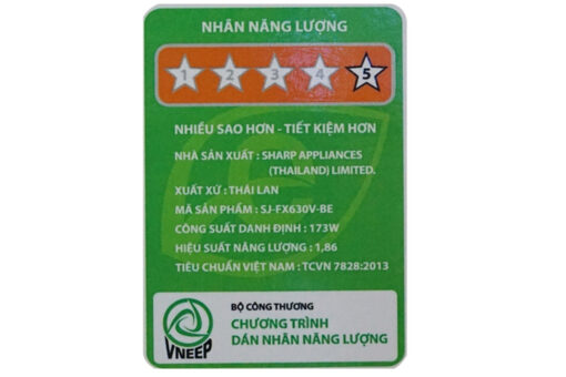 Tủ lạnh Sharp Inverter 556 lít SJ-FX630V-BE