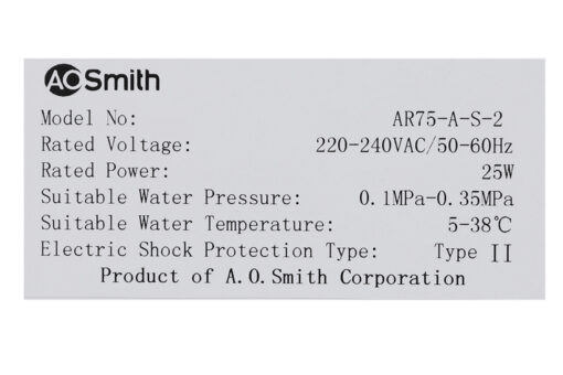 Máy lọc nước RO AOSmith AR75-A-S-2 5 lõi