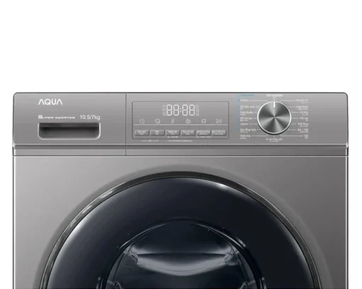 Máy Giặt và Sấy Lồng Ngang Aqua AQD-AH1051J.PS