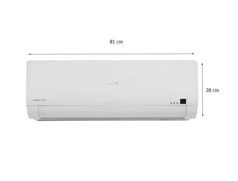 Điều hòa Aqua 1 chiều Inverter 9000 BTU AQA-KRV9WGSB/ AQA-CRV9WGSB