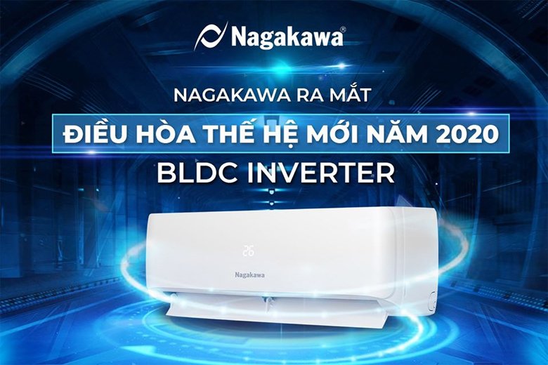 Điều hòa Nagakawa inverter 9000BTU 1 chiều NIS-C09R2H08