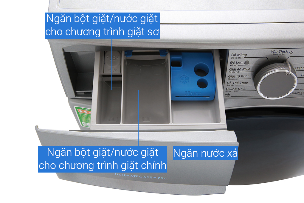 Máy giặt Electrolux Inverter 9 kg EWF9024ADSA