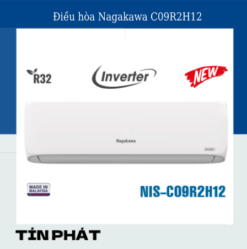 Điều hòa Nagakawa 9000BTU 1 chiều inverter NIS-C09R2H12