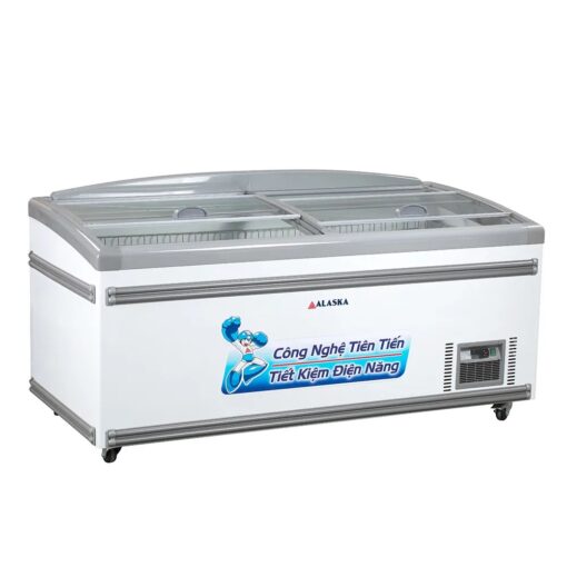 Tủ đông Alaska KN-450 mặt kính phẳng 450 lít