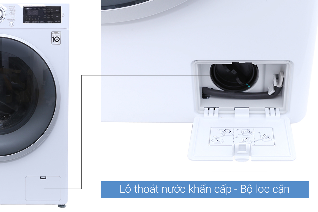 Máy giặt LG Inverter 8 kg FC1408S4W1