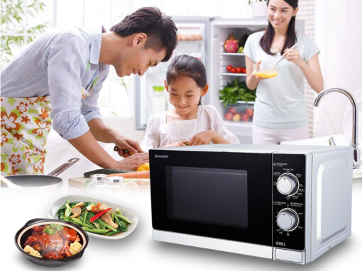 Lò vi sóng SHARP R-G222VN-S 20 lít