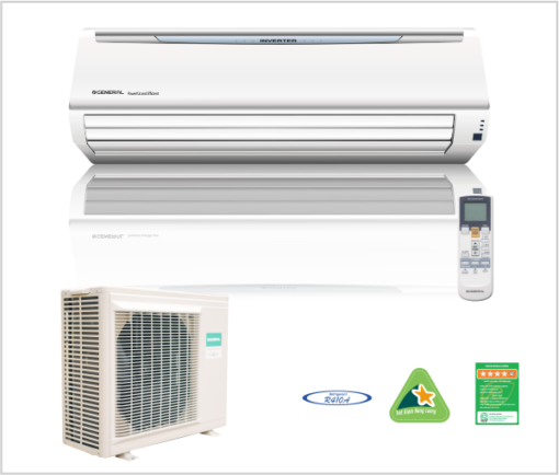 Điều hòa General 2 chiều inverter ASHA18LEC 18000BTU