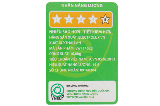 Máy giặt Electrolux Inverter 10 kg EWF14023