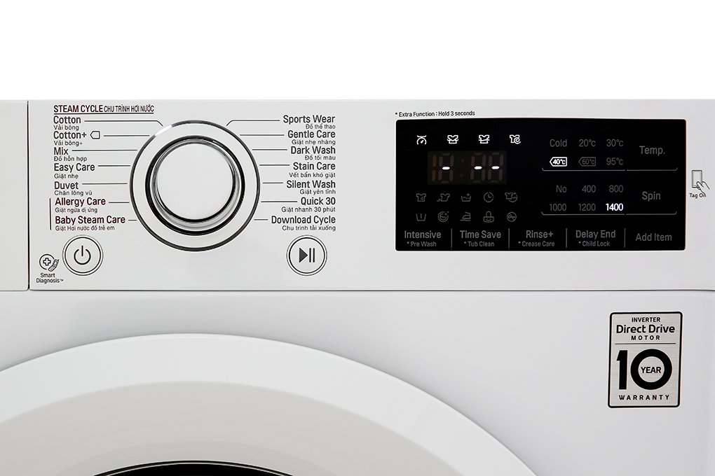 Máy giặt LG Inverter 8 kg FC1408S5W