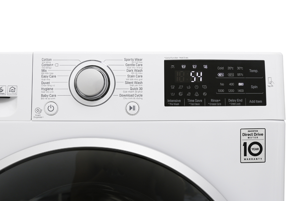 Máy giặt LG Inverter 7.5 kg FC1475N4W