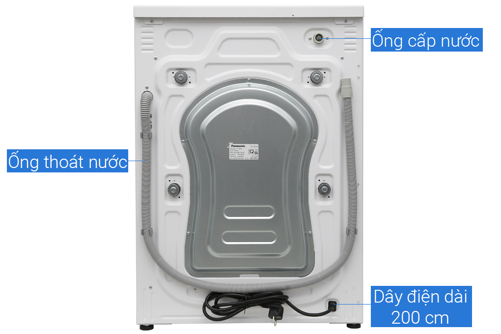Máy giặt Panasonic Inverter 8 Kg NA-128VG6WV2