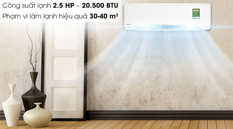 Máy lạnh Panasonic CU/CS-N24VKH-8 2.5HP 22.500 BTU