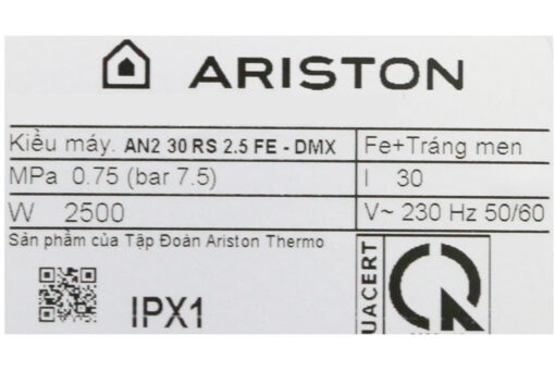 Máy nước nóng Ariston 30 lít AN2 30 RS 2.5 FE