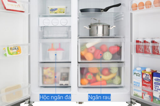 Tủ lạnh Midea Inverter 530 lít MRC-690SS