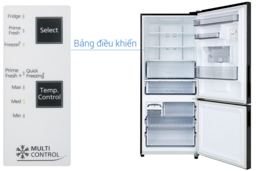 Tủ lạnh Panasonic Inverter 368 lít NR-BX410WKVN Model 2020