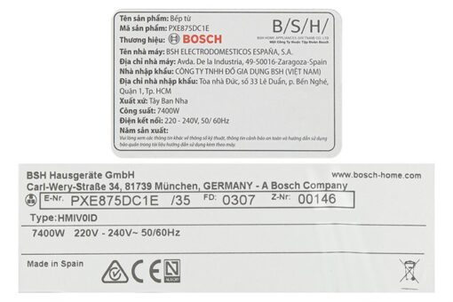 Bếp từ Bosch PXE875DC1E